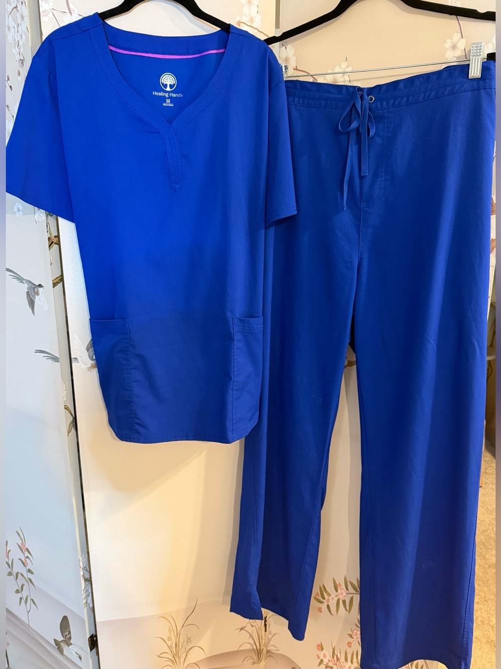 Healing Hands Purple Label Women’s Jane Y/Neck Scrub Top and Taylor Pant